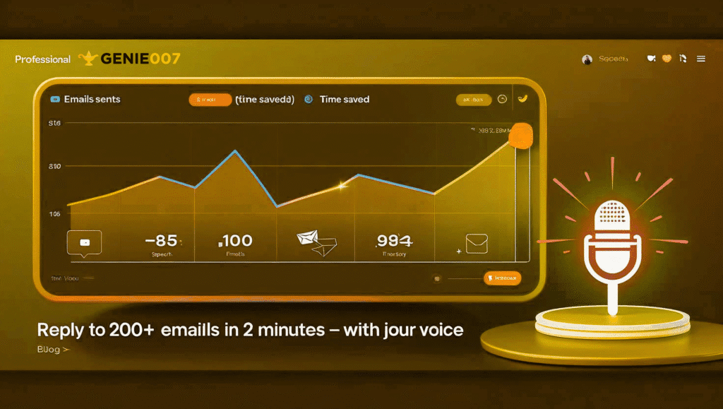 boost productivity by using genie007