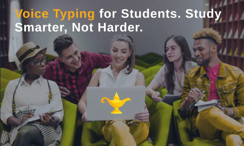 Study Smarter with Voice Typing illustration