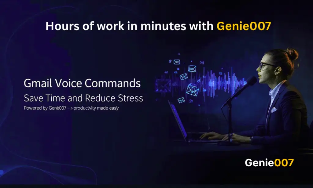 Mastering Gmail Voice Commands Genie007 Gmail blog YouTube thumbnail