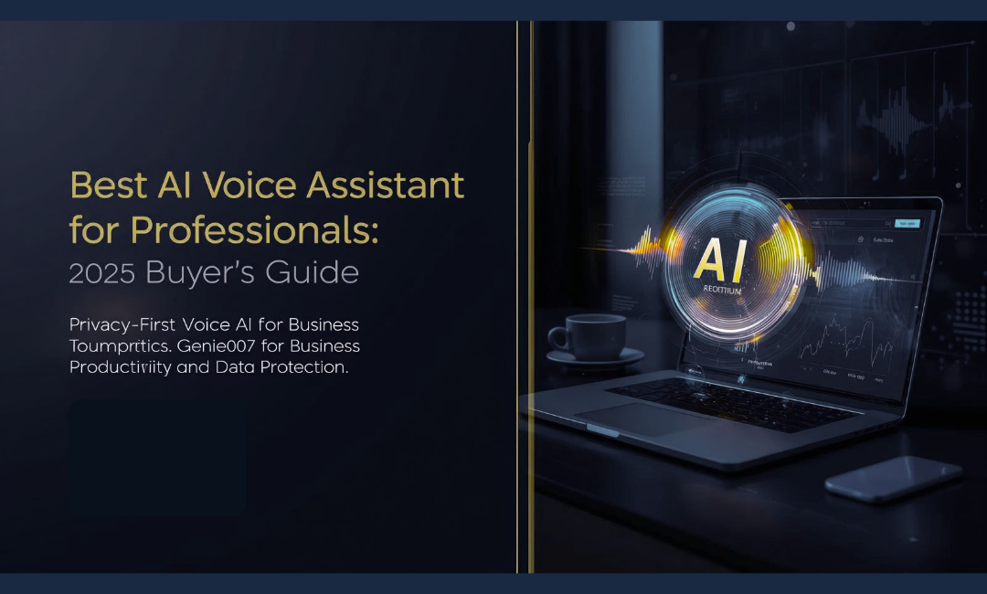 Genie007 privacy-first voice AI assistant for business security and data protection