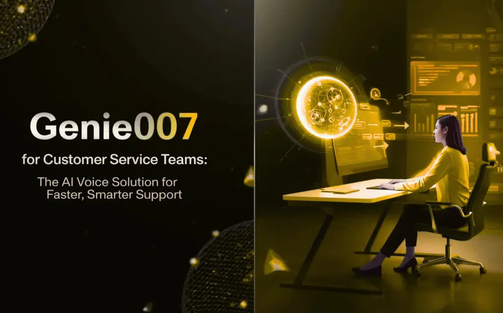 Genie007 customer service AI