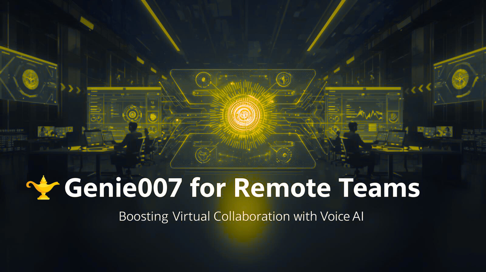 Genie007 for Remote Teams: Boosting Virtual Collaboration with Voice AI Genie007 for Remote Teams