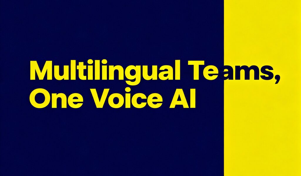 multilingual voice typing software