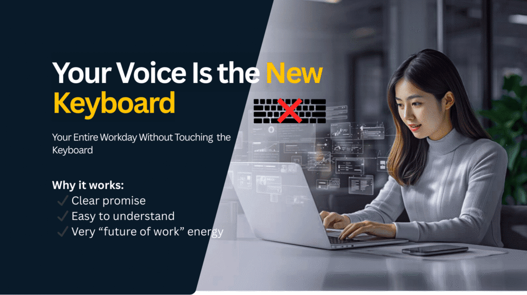 work without keyboard