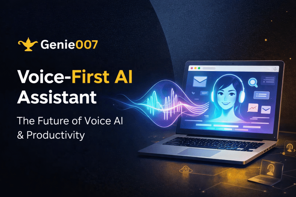 voice-first AI assistant