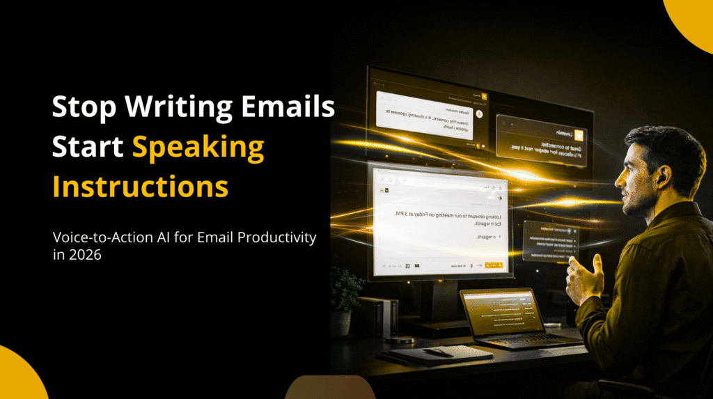 Voice-to-Action AI for Email Productivity