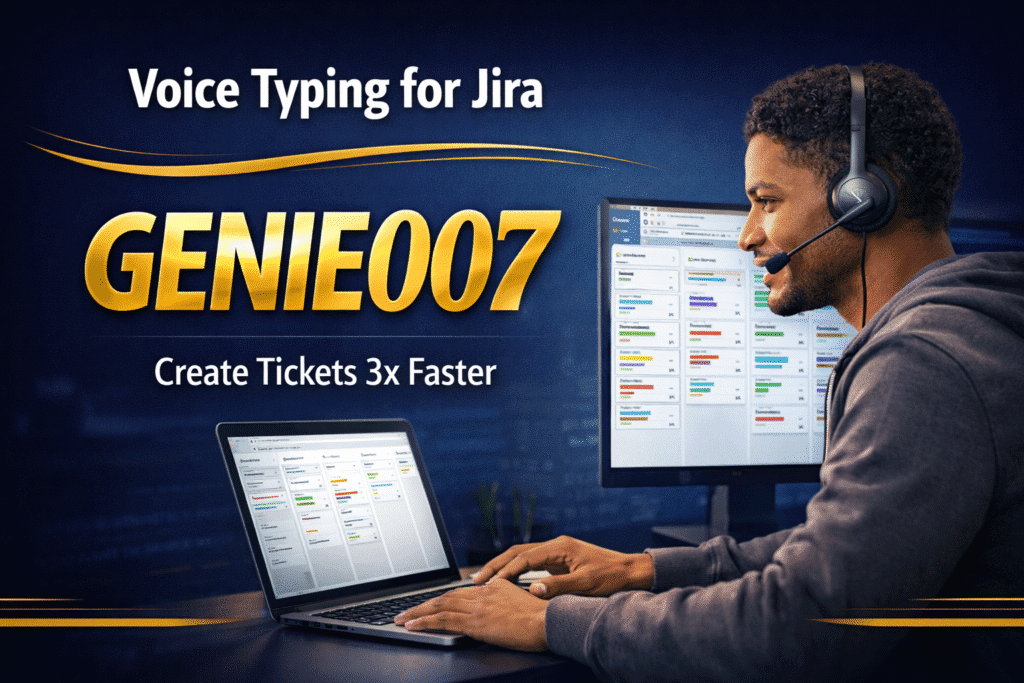 Voice Typing for Jira - Genie 007