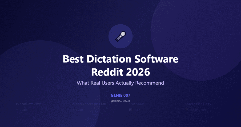 Best dictation software Reddit 2026 comparison guide