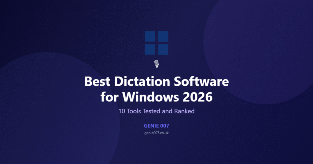 Best dictation software windows 2026 comparison guide
