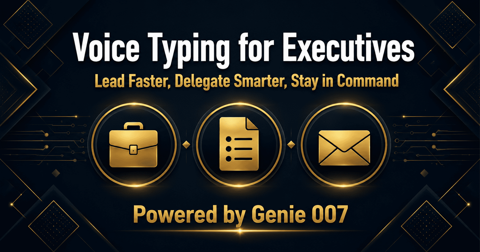 voice typing for executives AI productivity 2026